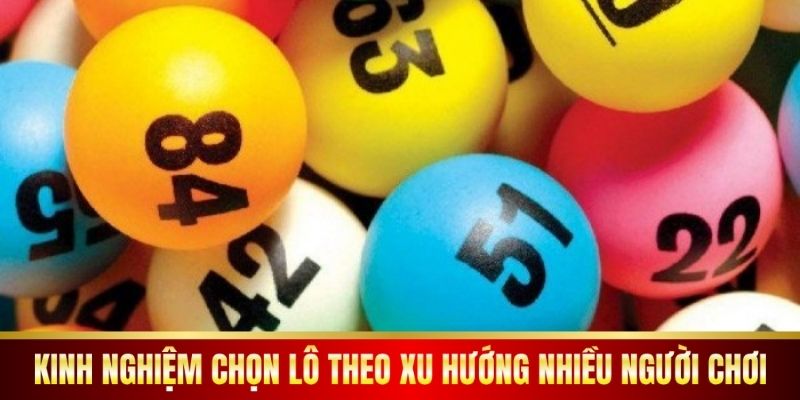 Kinh nghiệm chọn lô theo xu hướng nhiều người chơi.
